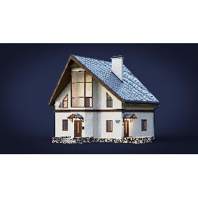 GameReady House With Interior 3D